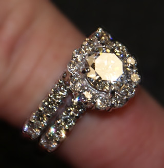 Men's custom made wedding ring by Matthew Mercer